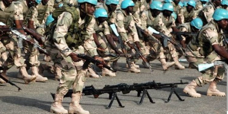 Nigeria deploys 197 peace-keepers to Gambia