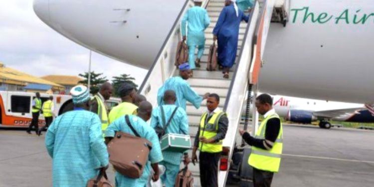 2023 Hajj: Buhari inaugurates first flight with 560 Nasarawa pilgrims