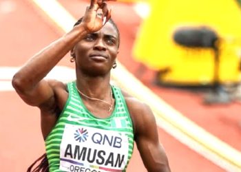 Amusan wins 100m hurdles at Stockholm Diamond League