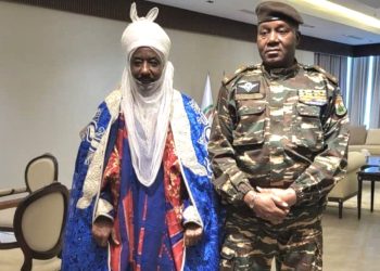 Emir Sanusi meets Niger coup leaders on peace mission
