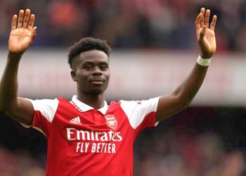 Saka wins England’s best player of the year