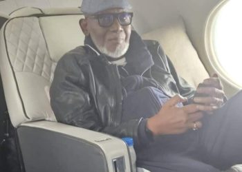 Akeredolu returns after treatment abroad