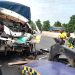 Three die as bus rams into truck in Lagos