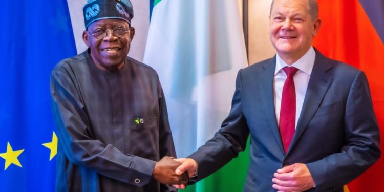 Tinubu, in Germany, lists his development priorities