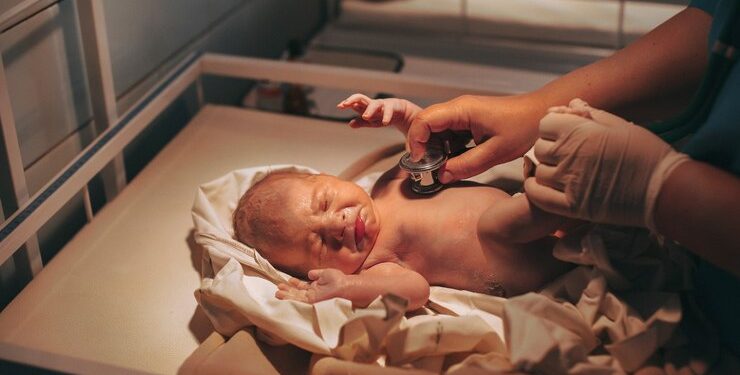 Gaza's hostage birth baby