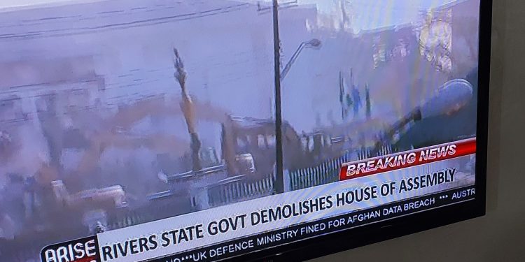 Rivers Govt orders demolition of House of Assembly