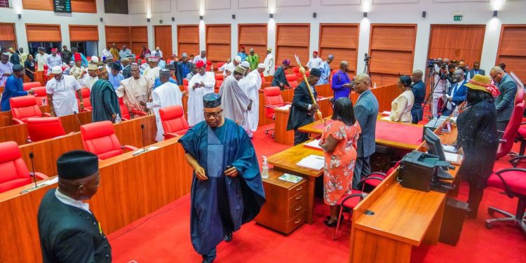 Floor of the Nigerian Senate