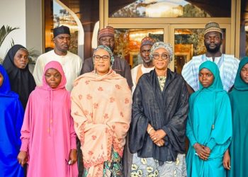 First Lady awards scholarships to rescued students