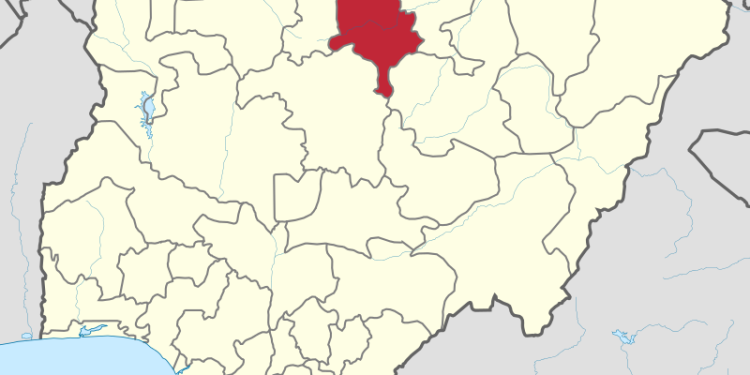 Kano State on map