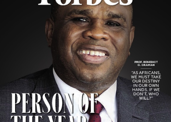Benedict Oramah receives honor as FORBES AFRICA Person of The Year 2023