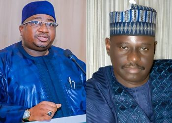 Governor Nasir Idris and Aminu Bande