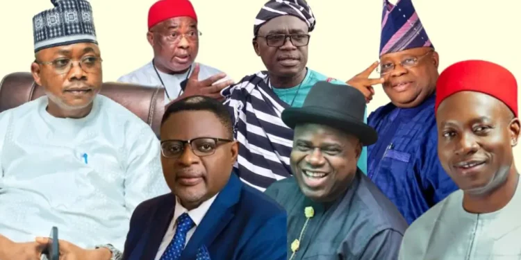 List of Nigerian governors under scrutiny over constitutional breach