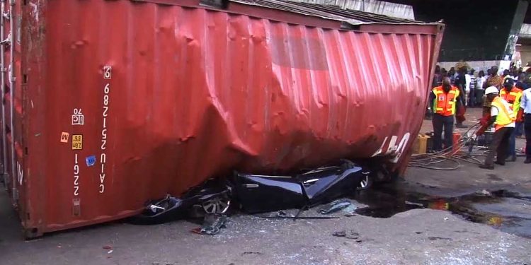 Truck driver dies in collision on Lagos bridge