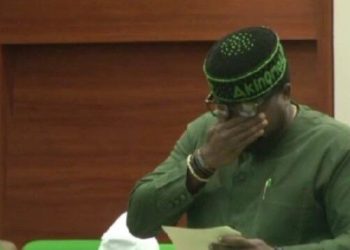 Nigerian lawmaker weeps in parliament while discussing insecurity