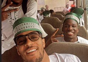 2023 AFCON: Super Eagles land in style in Abidjan