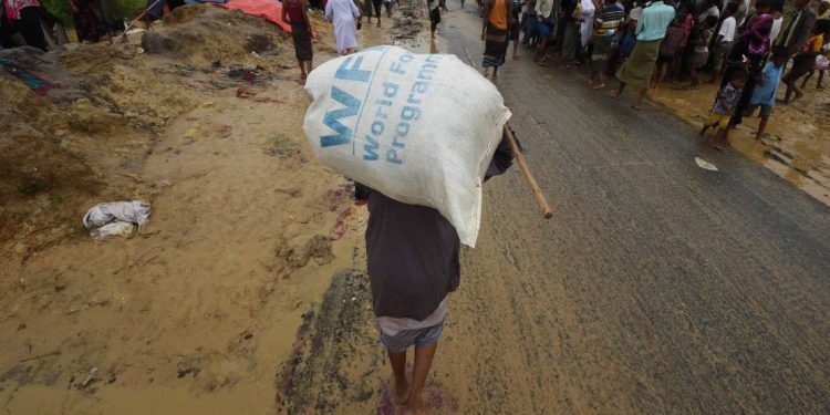 Beneficiary of UN WFP