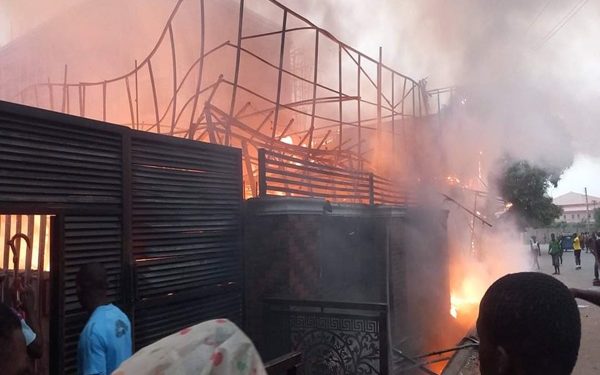 Fire razes popular night club in Ebonyi State