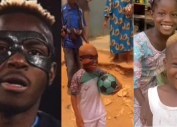 Osimhen gifts young fan N2.5M for dressing alike
