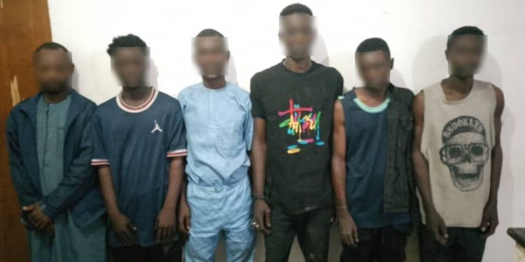 Police apprehends six suspect-hoodlums, recover weapons in FCT