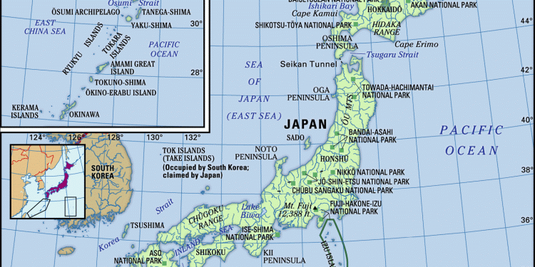 Japan Map