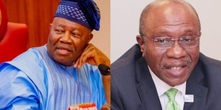 Emefiele threatens Akpabio with N25 billion defamation lawsuit, demands apology