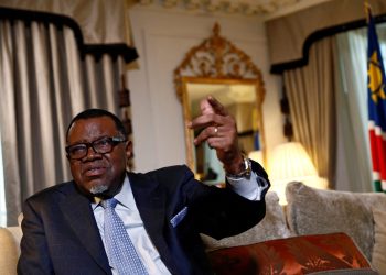 Namibia's President Hage Geingob