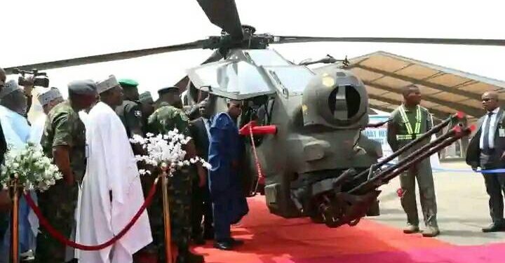 President Tinubu launches 2 newly acquired combat choppers