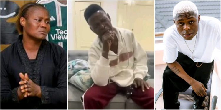 Joseph Aloba weeps bitterly after ex-wife claim he isn’t Mohbad’s dad (video)