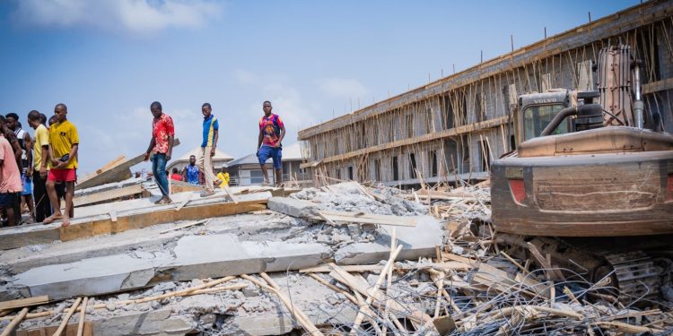 Five persons die, 26 survive in Onitsha market building collapse
