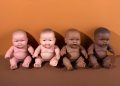 Plastic baby dolls