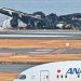 Two Japanese airliners collide on the runway