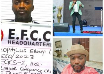 EFCC nabs pastor for N1.3bn fake grants and money laundering (photos)