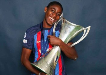 Super Falcons star, Oshoala bids farewell to Barcelona, move to U.S. club