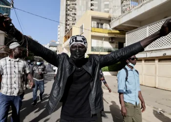 protest in senegal