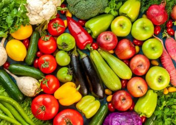 Fruits and vegetables