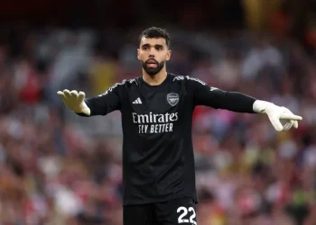 Loanee Raya of Arsenal