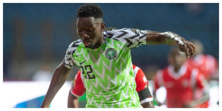 Defender Kenneth Omeruo