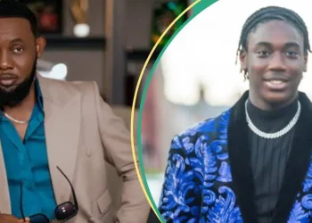 Reactions as Comedian AY unveils 17-year-old ‘son’