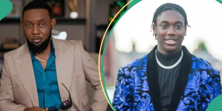Reactions as Comedian AY unveils 17-year-old ‘son’