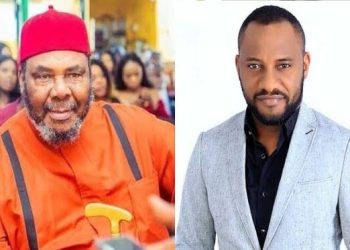 Pete Edochie and Yul Edochie