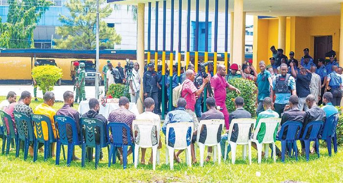 Police arrest fake Inspector, 26 car snatchers in Rivers