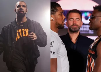 Rapper Drake records $615,000 loss in Joshua and Ngannou fight