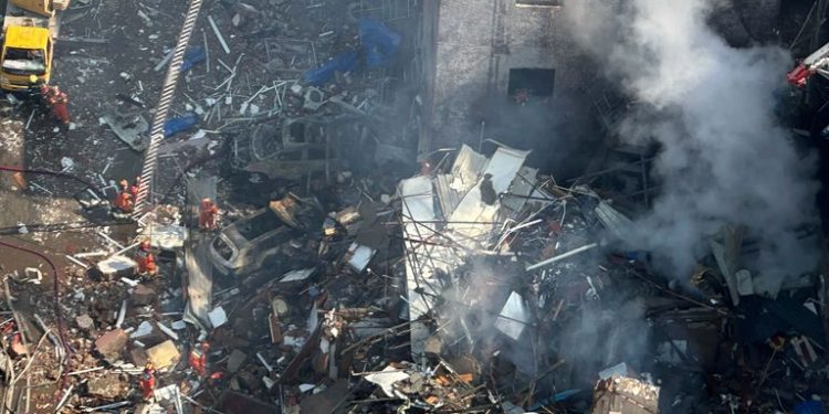  Gas explosion in China kills two