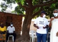 NGO conducts medical outreach screening individuals for tuberculosis treatment