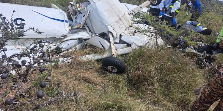 Two die in a mid-air collision in Kenya