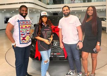 Kizz Daniel's wife, Anidugbe, secures partnership deal with Mikano Motors