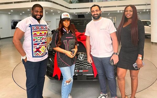 Kizz Daniel's wife, Anidugbe, secures partnership deal with Mikano Motors