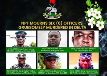 Police lament murder of six officers in Delta State forest