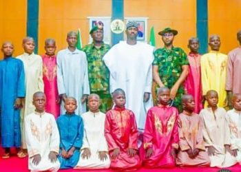 Kaduna Governor celebrates freedom of Kuriga school children