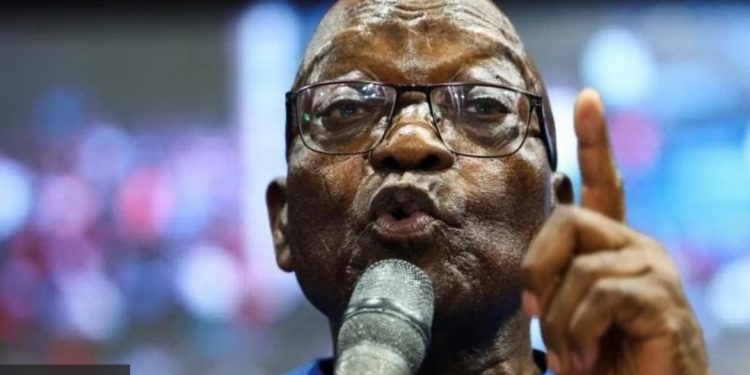 South African electoral commission bars Zuma from May election